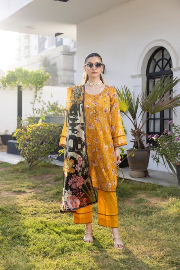REGALIA LAWN 3PC ORIGNAL SUMMER COLLECTION 2025 - Image 2