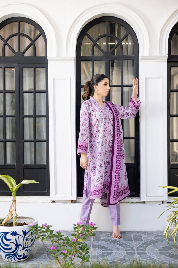REGALIA LAWN 3PC ORIGNAL SUMMER COLLECTION 2025 - Image 3