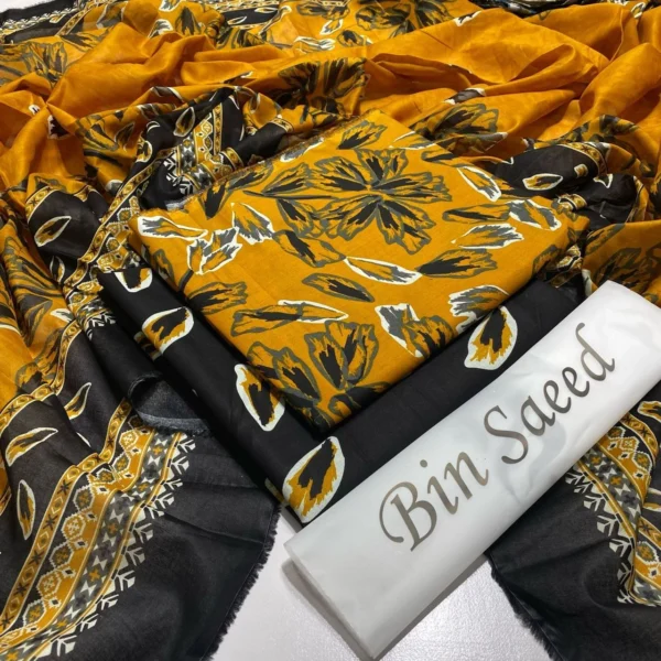 BINSAEED 3PC ORIGNAL SUMMER COLLECTION 2025