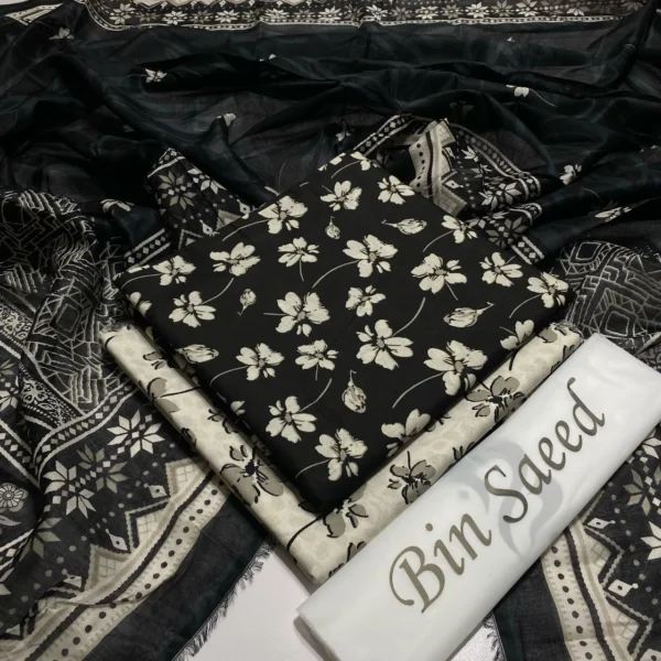BINSAEED 3PC ORIGNAL SUMMER COLLECTION 2025