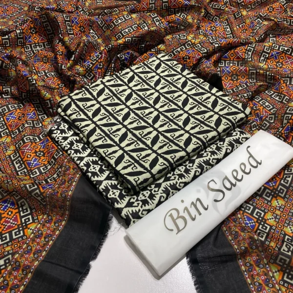 BINSAEED 3PC ORIGNAL SUMMER COLLECTION 2025