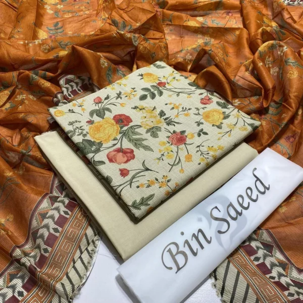 BINSAEED 3PC ORIGNAL SUMMER COLLECTION 2025