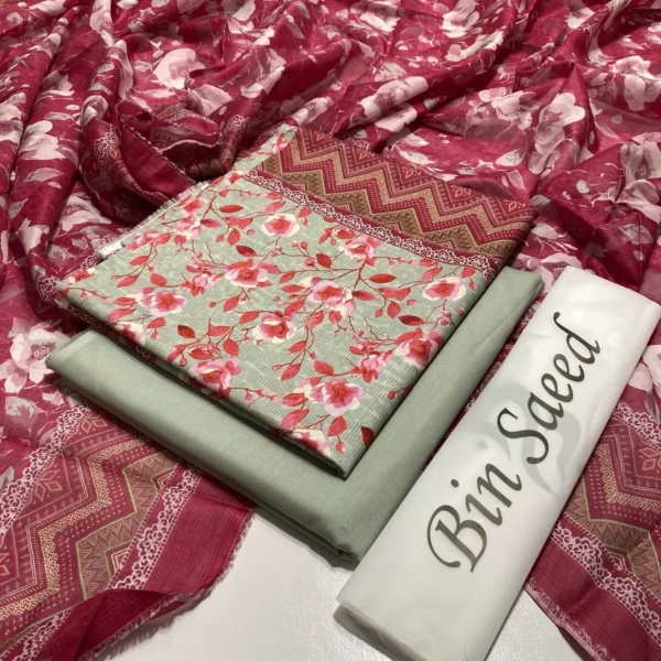 BINSAEED 3PC ORIGNAL SUMMER COLLECTION 2025