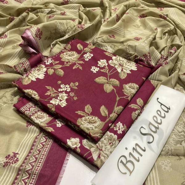 BINSAEED 3PC ORIGNAL SUMMER COLLECTION 2025