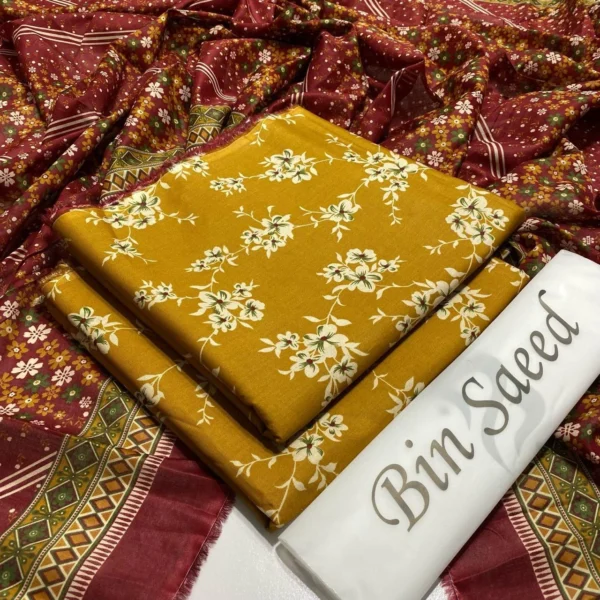 BINSAEED 3PC ORIGNAL SUMMER COLLECTION 2025