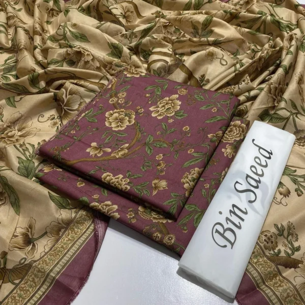 BINSAEED 3PC ORIGNAL SUMMER COLLECTION 2025