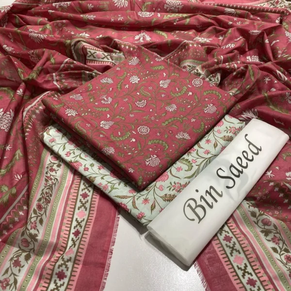 BINSAEED 3PC ORIGNAL SUMMER COLLECTION 2025