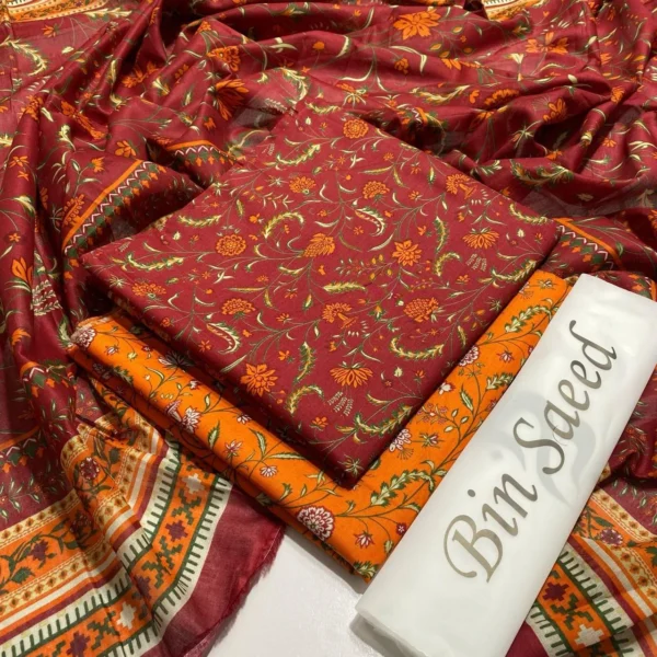 BINSAEED 3PC ORIGNAL SUMMER COLLECTION 2025