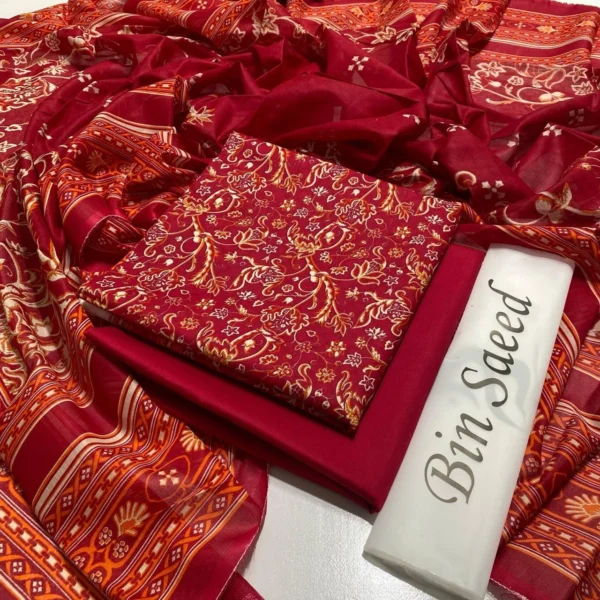 BINSAEED 3PC ORIGNAL SUMMER COLLECTION 2025