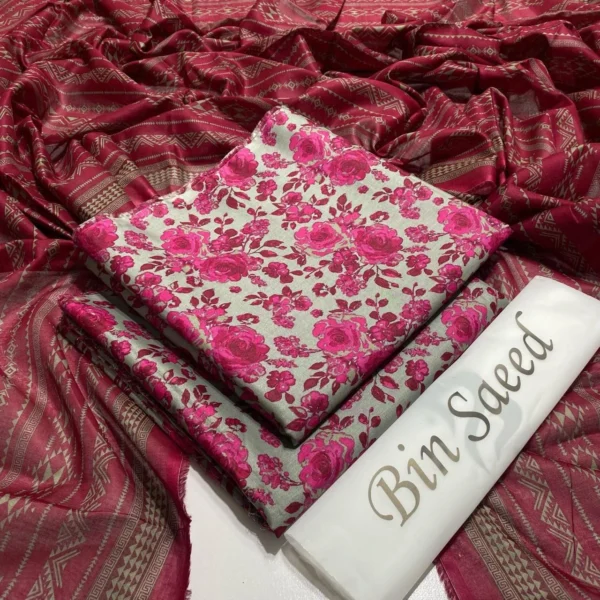 BINSAEED 3PC ORIGNAL SUMMER COLLECTION 2025