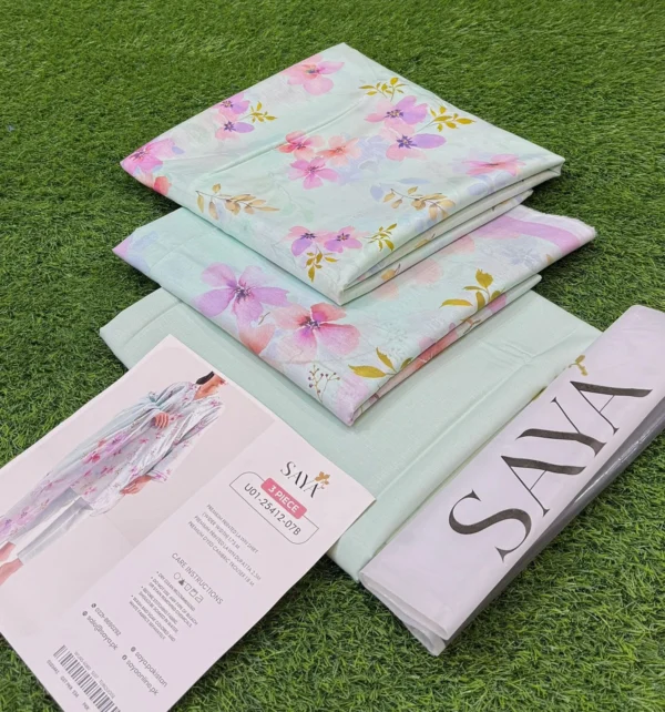 SAYA LAWN 3PC ORIGNAL SUMMER COLLECTION 2025 - Image 7