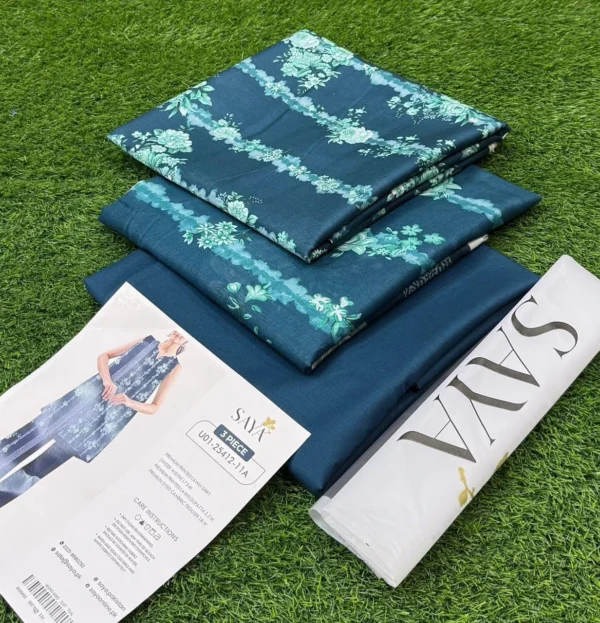 SAYA LAWN 3PC ORIGNAL SUMMER COLLECTION 2025 - Image 6
