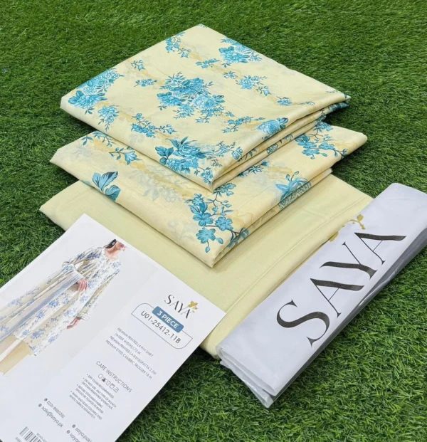 SAYA LAWN 3PC ORIGNAL SUMMER COLLECTION 2025 - Image 6