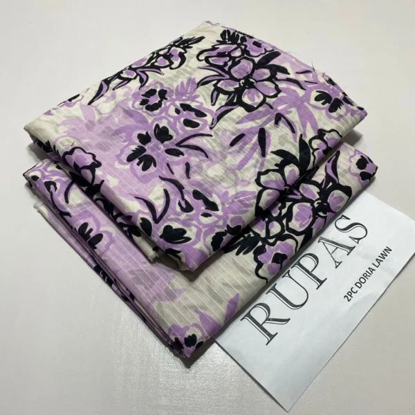 RUPAS DORIA LAWN 2PC ORIGNAL SUMMER COLLECTION 2025