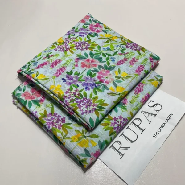 RUPAS DORIA LAWN 2PC ORIGNAL SUMMER COLLECTION 2025