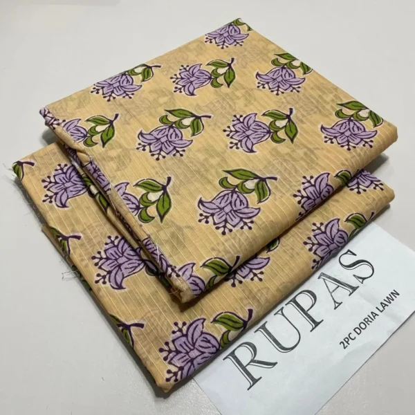 RUPAS DORIA LAWN 2PC ORIGNAL SUMMER COLLECTION 2025