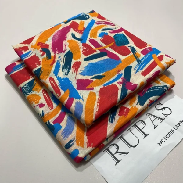 RUPAS DORIA LAWN 2PC ORIGNAL SUMMER COLLECTION 2025