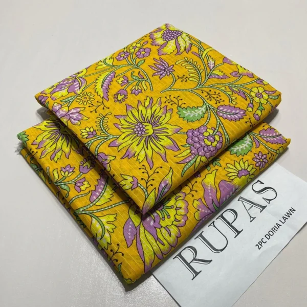 RUPAS DORIA LAWN 2PC ORIGNAL SUMMER COLLECTION 2025