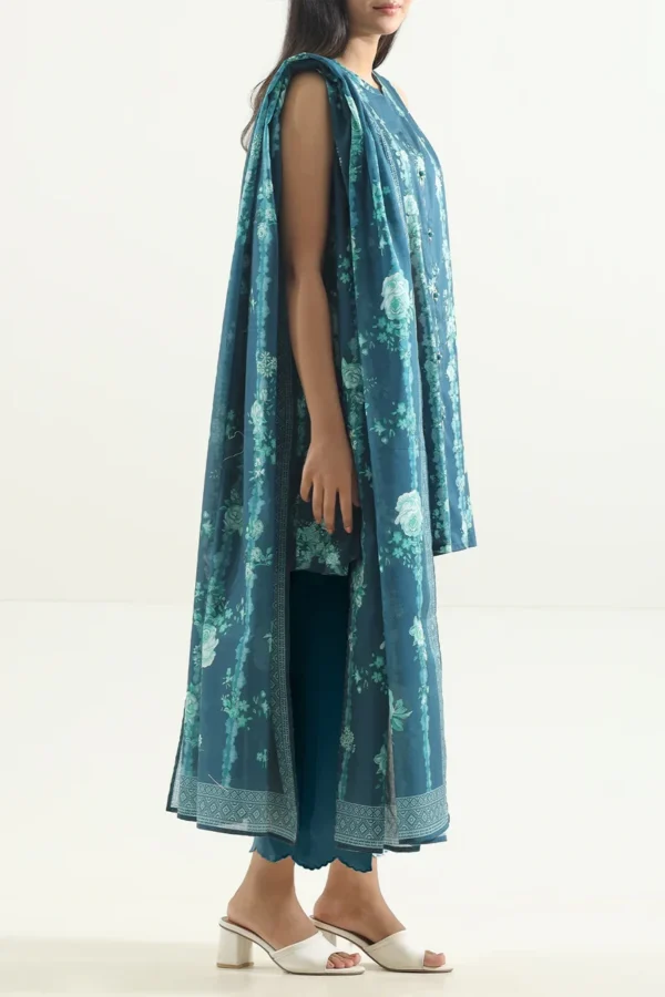 SAYA LAWN 3PC ORIGNAL SUMMER COLLECTION 2025 - Image 2