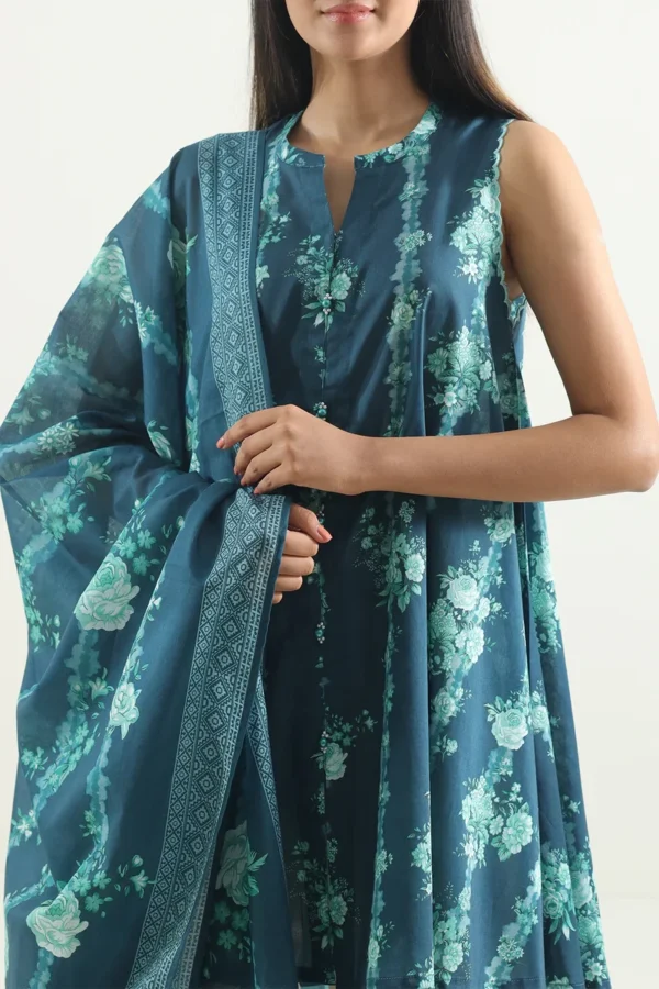 SAYA LAWN 3PC ORIGNAL SUMMER COLLECTION 2025 - Image 3
