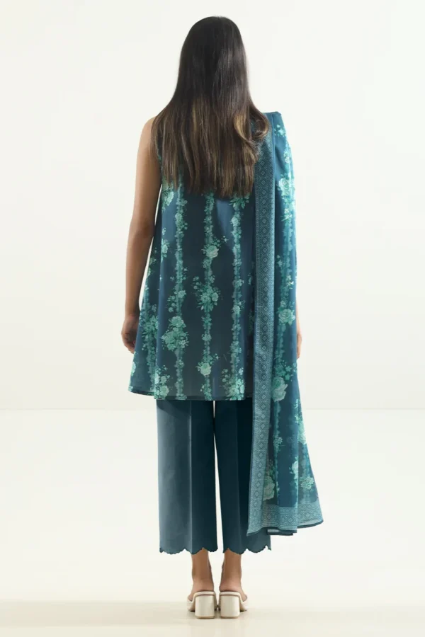 SAYA LAWN 3PC ORIGNAL SUMMER COLLECTION 2025 - Image 4