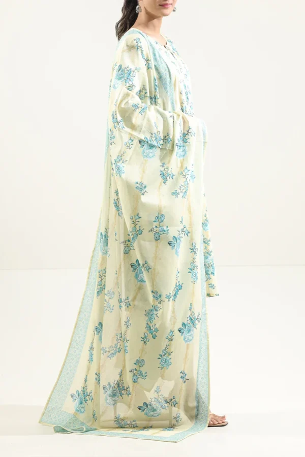 SAYA LAWN 3PC ORIGNAL SUMMER COLLECTION 2025 - Image 3