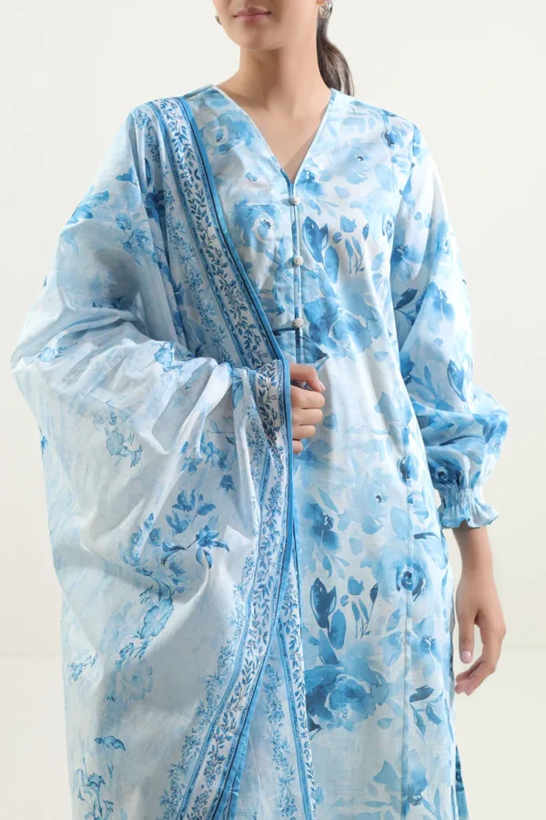 SAYA LAWN 3PC ORIGNAL SUMMER COLLECTION 2025 - Image 2